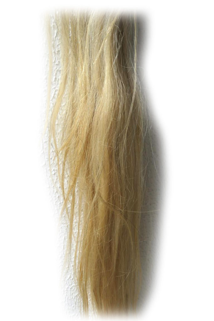 Pferdeschweif blond 130 cm 